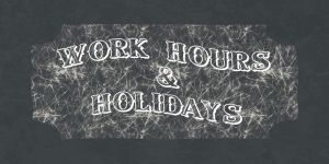 Work hours & holidays in Thailand