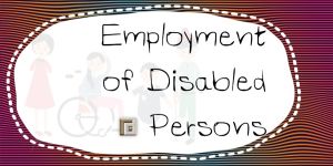 Employment of Disabled Persons in Thailand