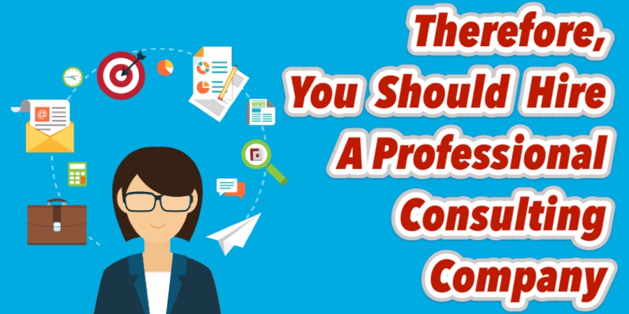 Therefore, You Should Hire A Professional Consulting Company