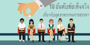 10 อันดับข้อเท็จจริงเกี่ยวกับอุตสาหกรรมการสรรหา