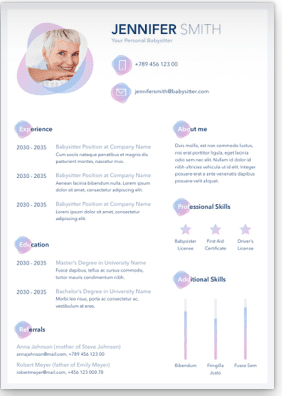 CV / Resume Example 8